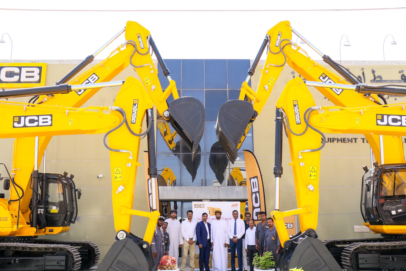 MOET secured a deal for 06 units of JCB JS385 Craw..